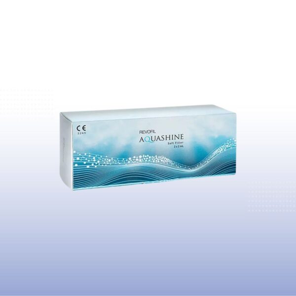 Aquashine 2 ml con 2 jeringas.